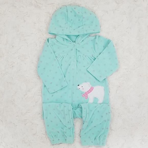 Carter's Simple Joys Other - Carter's Simple Joys Hooded Playwear Size 12 Mths